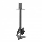 Kaminbesteck 3 tlg. gussgrau 60cm