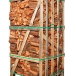 Brennholz Birke 25 cm 80 Sack Palette